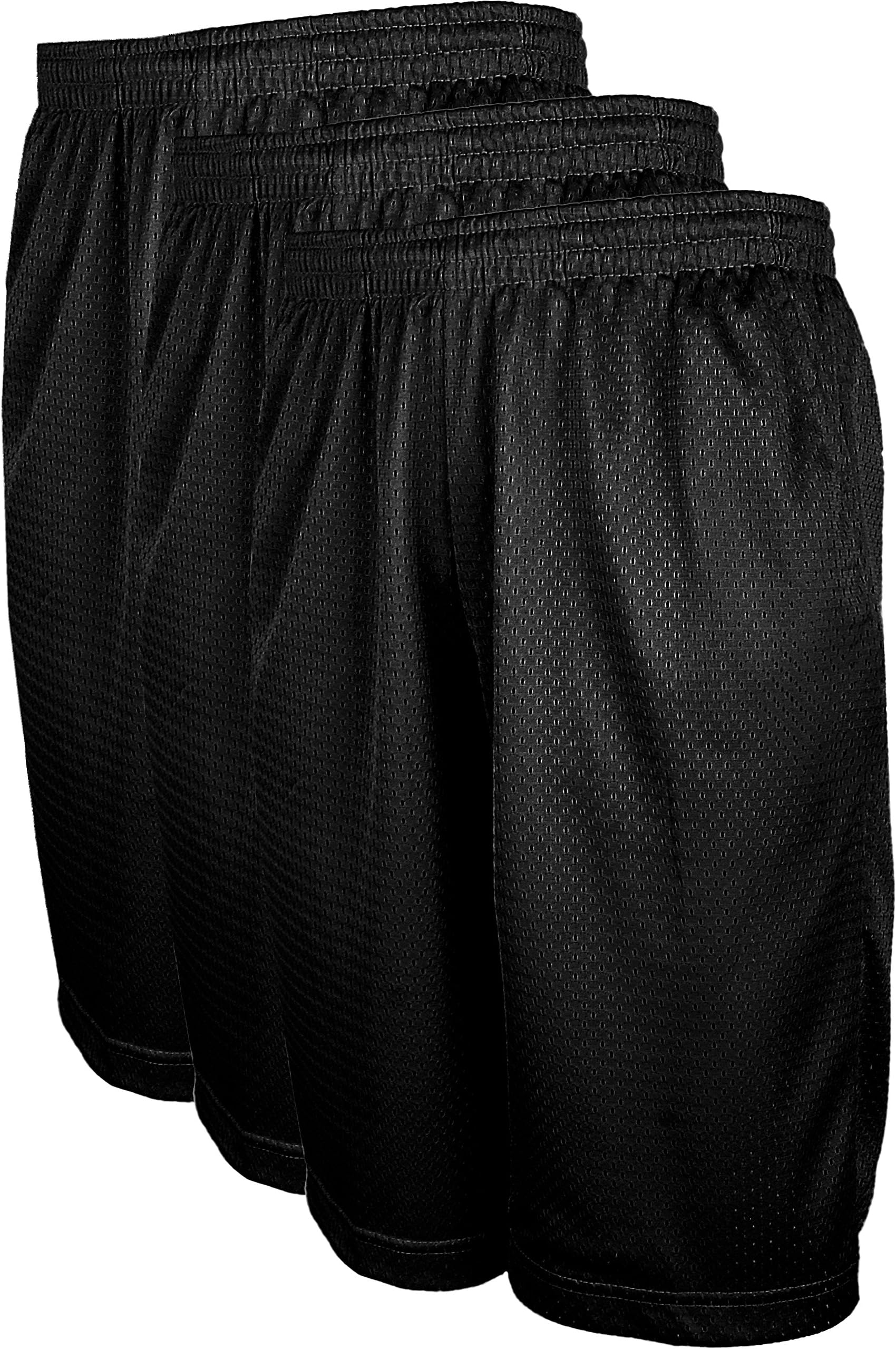 OLLIE ARNES Mesh Basketball Shorts for Men, Athletic Gym Workout Short with Pockets (S-6X)