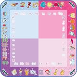 Aquadoodle Classic Large Water Doodle Mat Pink 75x75cm T72371 view 5