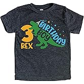Teeny Fox Birthday Trex Dinosaour Birthday Shirt for Toddler Boy Years Old T-shirt
