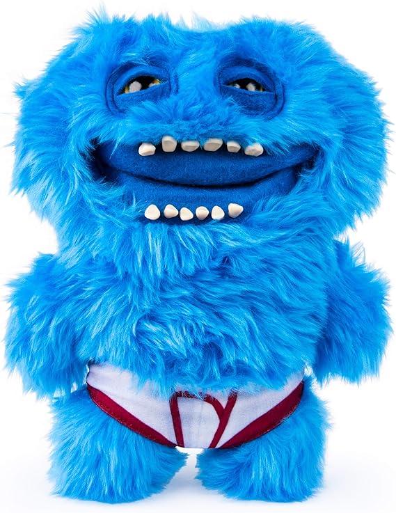 Fuggler Funny Ugly Monster Plush Blue Medium 24 cm. Amazon.co.uk Toys