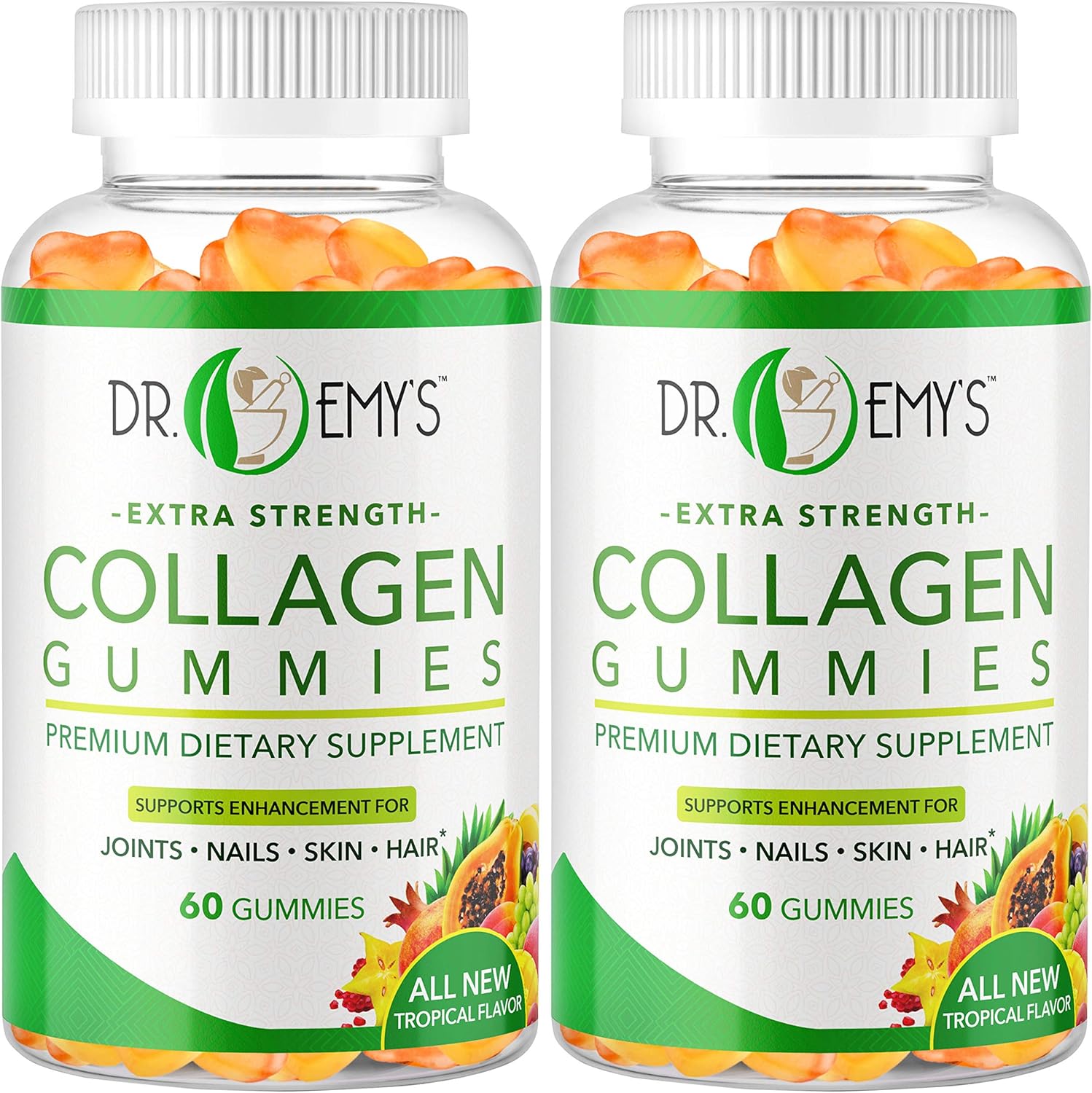 Collagen Gummies by Dr Emy's. Gummy Vitamin for Women & Men