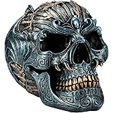 Pacific Giftware Fantasy Warrior Sword Skull Collectible Resin Home Decor Statue