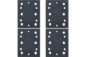 4PCS 1/4 Sheet Double Insulated Sander Replacement Pad Assembly # 039066005051 for ryobi 039066005023, S652DK, S652D, S652DG 