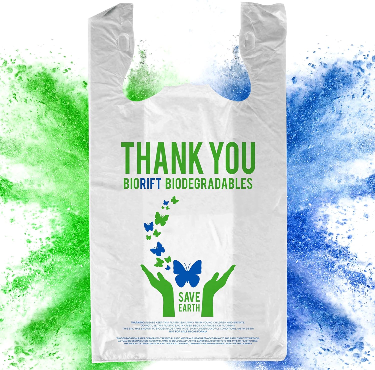 biodegradable small plastic bags