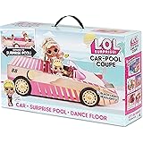 LOL Surprise Car-Pool Coupe with Exclusive Doll, Surprise Pool & Dance Floor with Magic Light Party, Multicolor