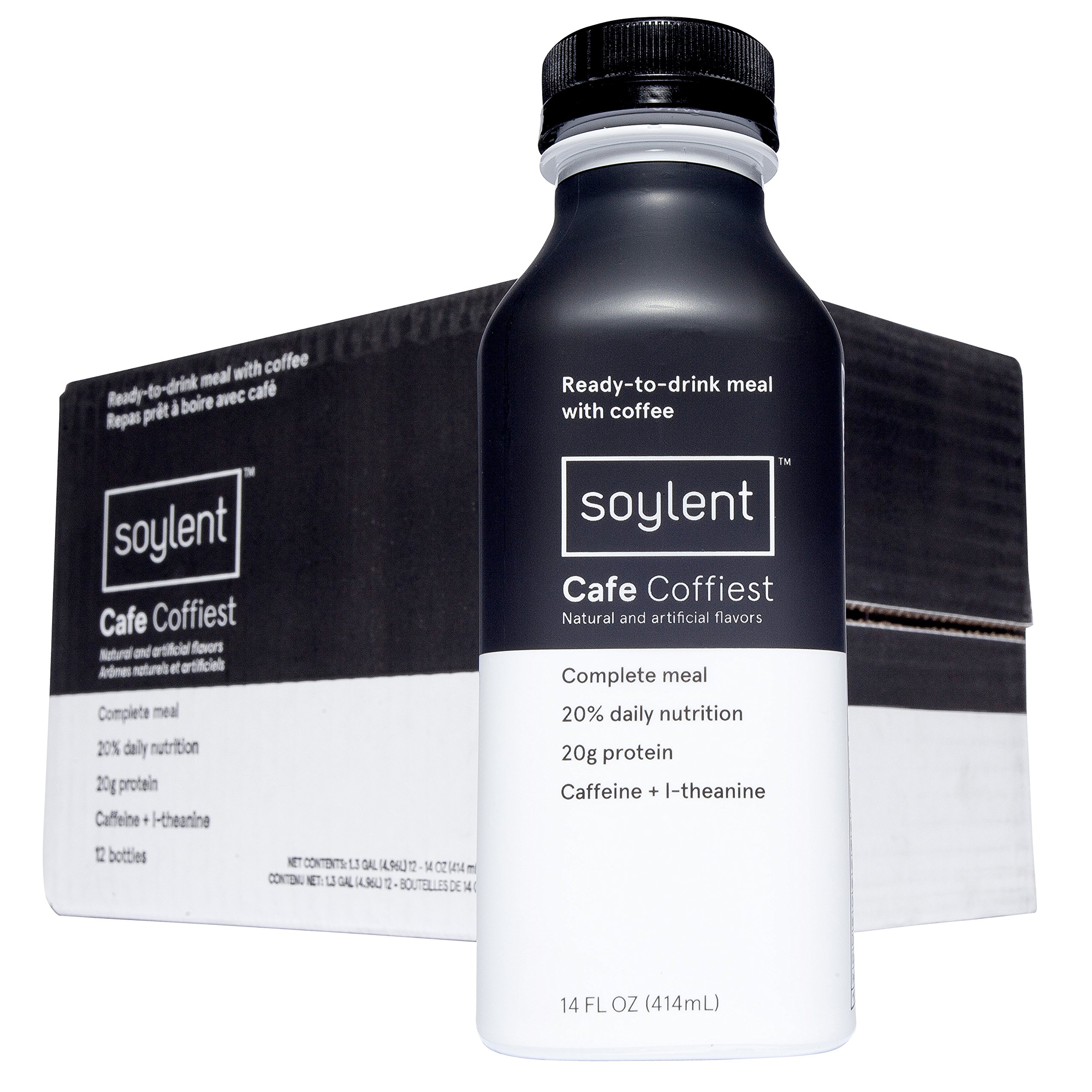 Soylent Meal Replacement Drink, Original, 14 oz Bottles