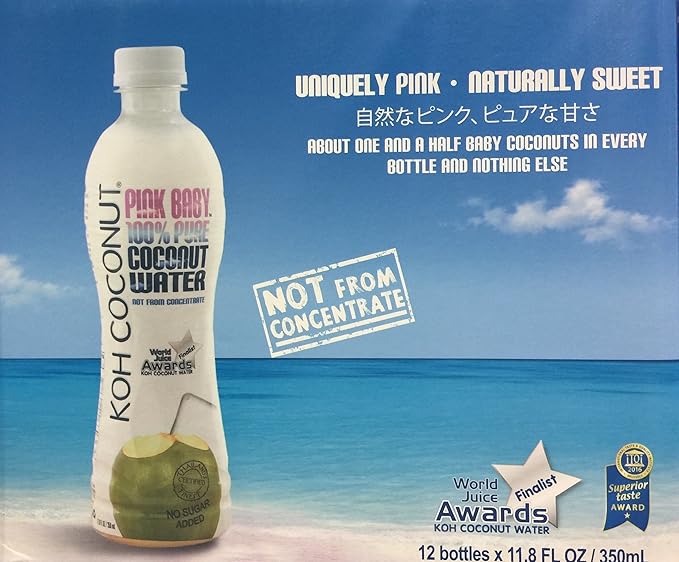 Amazon Koh Coconut ココナッツウォータ ピンクベビー 350mlx12本 Koh Coconut 野菜ジュース フルーツ ジュース 通販 Amazon Koh Coconut ココナッツウォータ ピンクベビー 350mlx12本 Koh Coconut 野菜ジュース フルーツ ジュース 通販