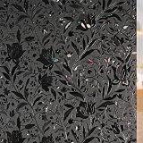 rabbitgoo 3D Blackout Window Film 44.5x200 cm Privacy UV Blocking