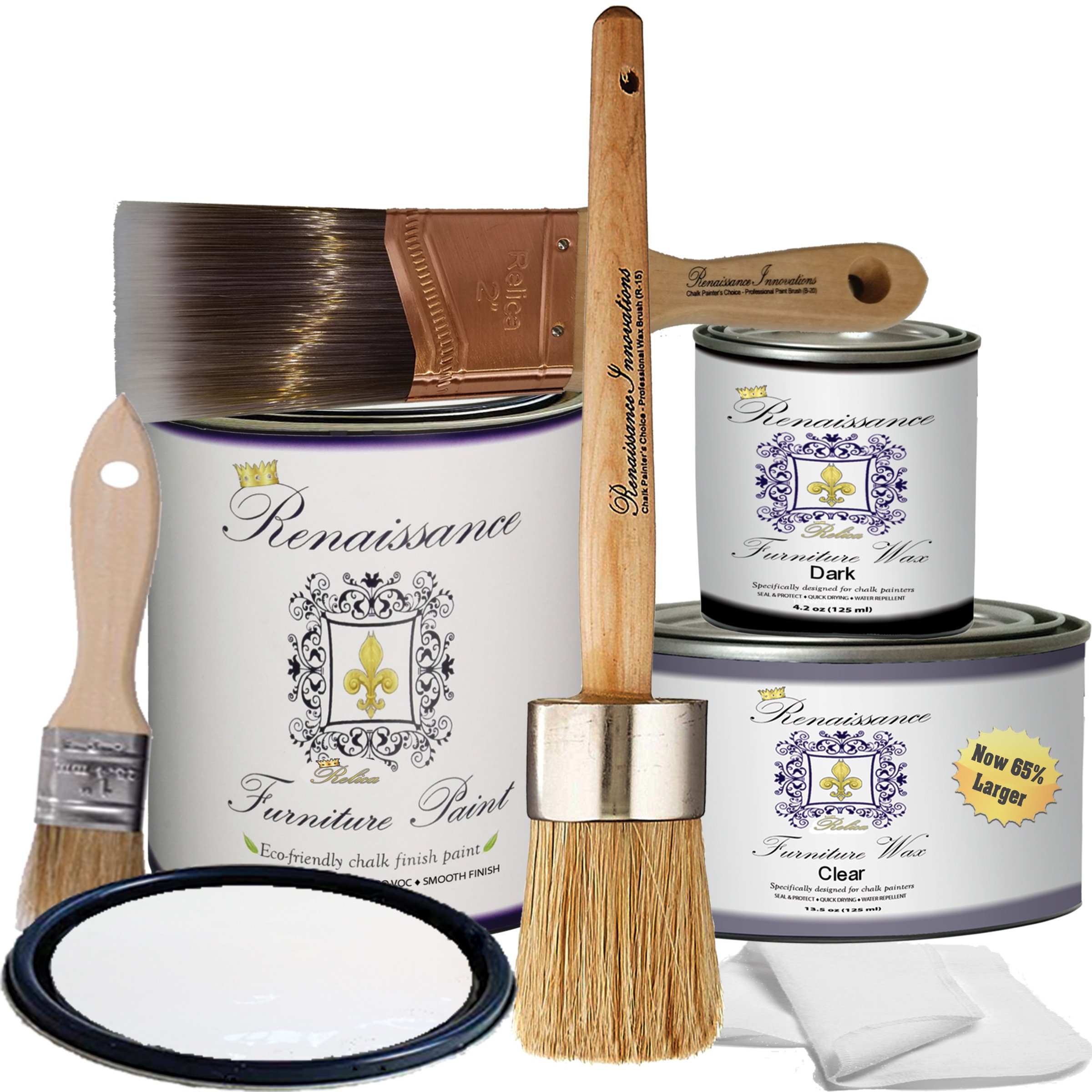 Retique It Chalk Finish Paint by Renaissance Non Toxic, EcoFriendly