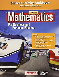 Mathematics For Business And Personal Finance Teacher Wraparound Edition Walther H Lange 9780078883637 Amazon Com Books