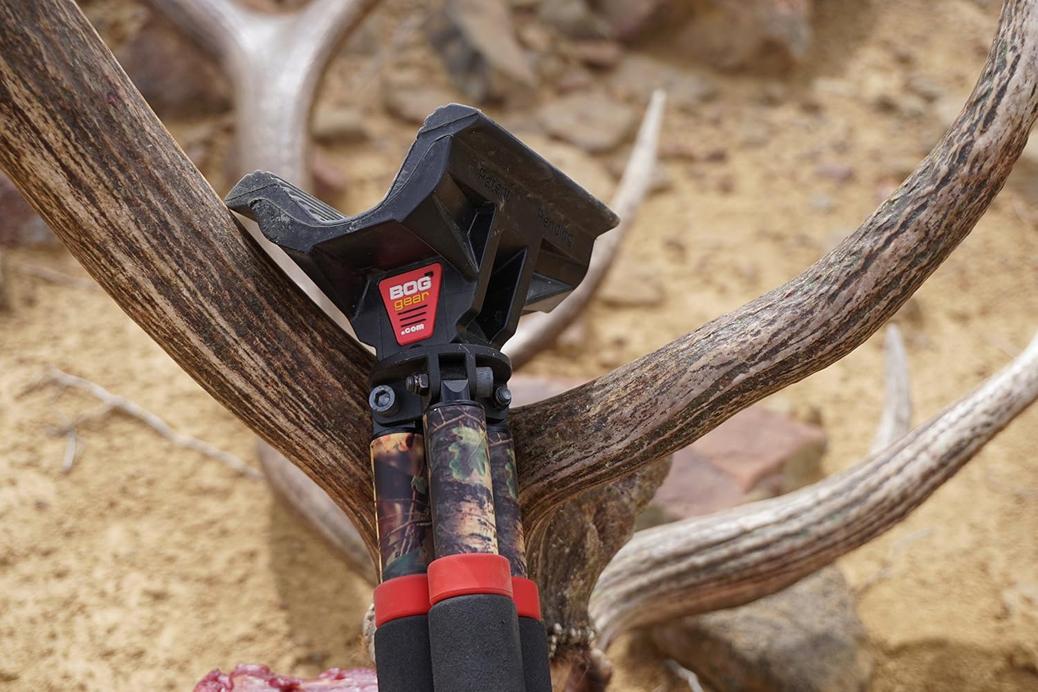 BOG-POD CLD-3 Shooting Camo Tall Tripod : Gun Monopods Bipods And Accessories : Sports & Outdoors