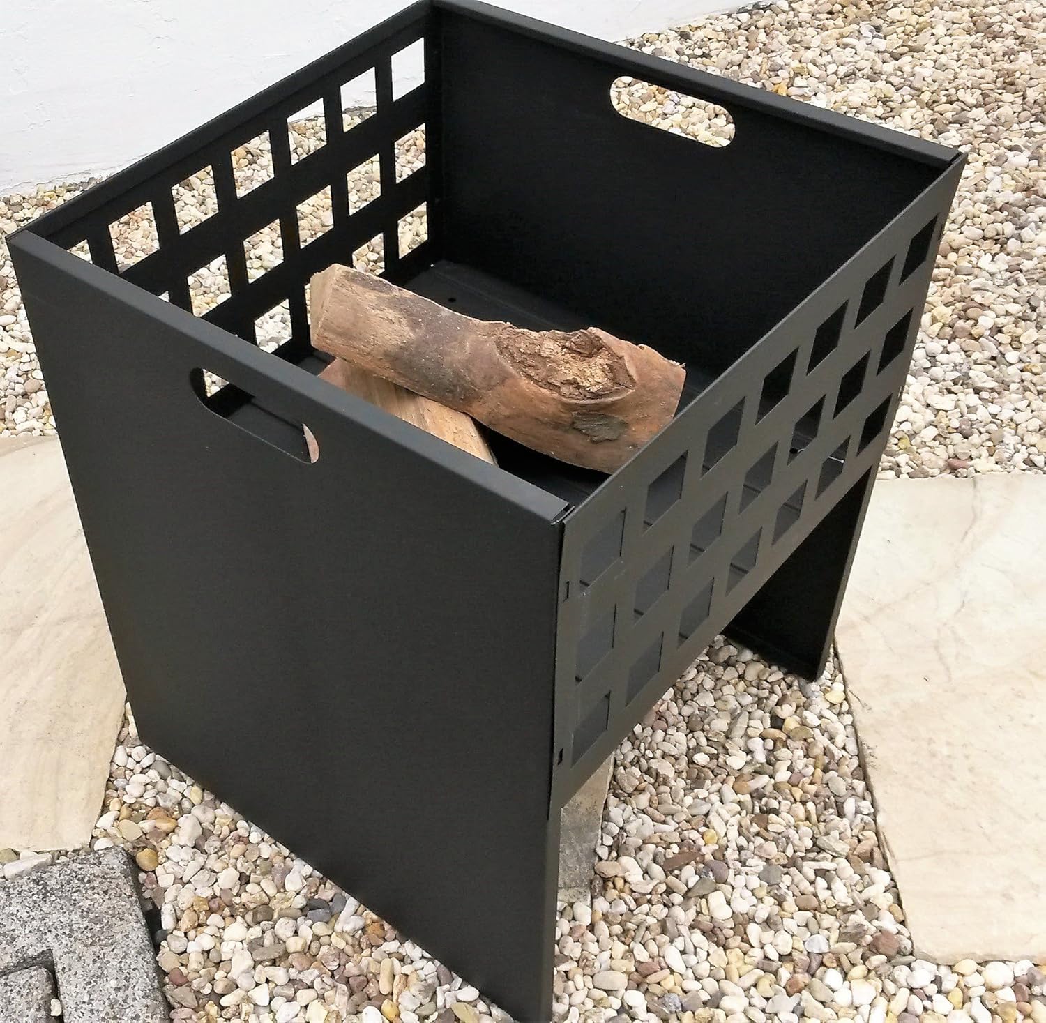 Garten Terrasse Feuerschalen Terrassenofen Feuerschale Feuerkorb Feuerstelle H60xb50x50 Metall Garten Feuer Kamin Ppipo Es