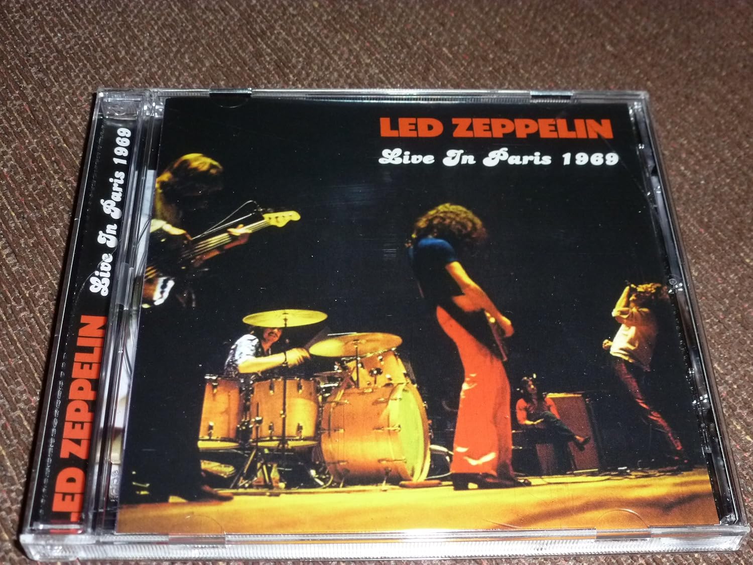 CD.LED ZEPPELIN.LIVE IN PARIS 69 . UNRELEASED /SOUNDBOARD RECORDING