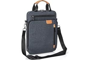 TORIBIO 9-11 Inch Tablet Sleeve Case With Shoulder Strap for iPad Pro M4, Air M2, 10.2/10.9/10.5 Inch Models, Mini, Shockproo