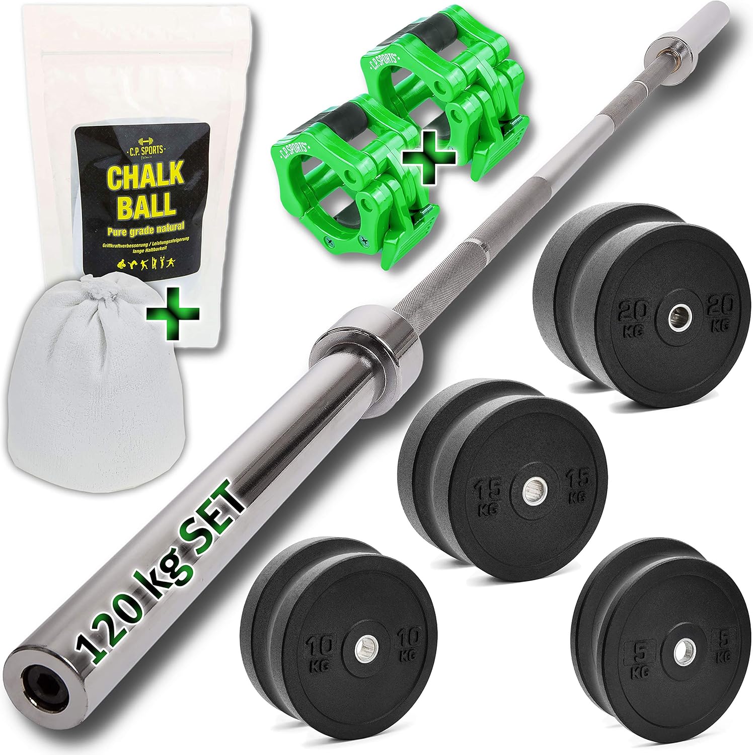 1 Paire De Disques De 0 5 Kg A 30 Kg Poids Pour Halteres Avec Trous De Prehension C P Sports Paire De Disques Olympiques En Caoutchouc Pour Halteres O 50 51 Mm Plaques De