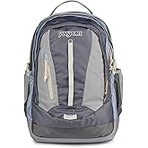JanSport 39L Odyssey Backpack &ndash; 15 Inch Laptop Sleeve, Grounded Grey | 3L Hydration Pack Pocket, Tuck-Away Hip Belt, Ergonomic Padding for Travel