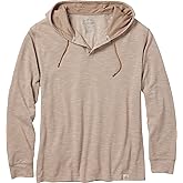 Legendary Whitetails mens Legendary Outdoors Hooded Pullover Slub Knit Performance Henley