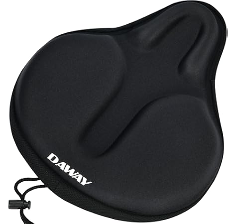 spin bike gel seat cover