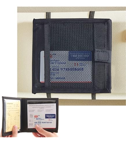 diy gift card sleeve Amazon.com: StoreSMART Black Auto Insurance and Registration Card Holder –  Dual-Pocket 4″ × 5⅝″ Protector Durable Vinyl Wallets for Vehicle Car, Insurance  Cards, Business Cards, IDs, Organizers