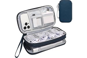 CILLA Electronics Organizer Travel, Travel Cord Organizer Case, Compact Electronics Accessories Bag for Cable, Cord, Charger, Phone
