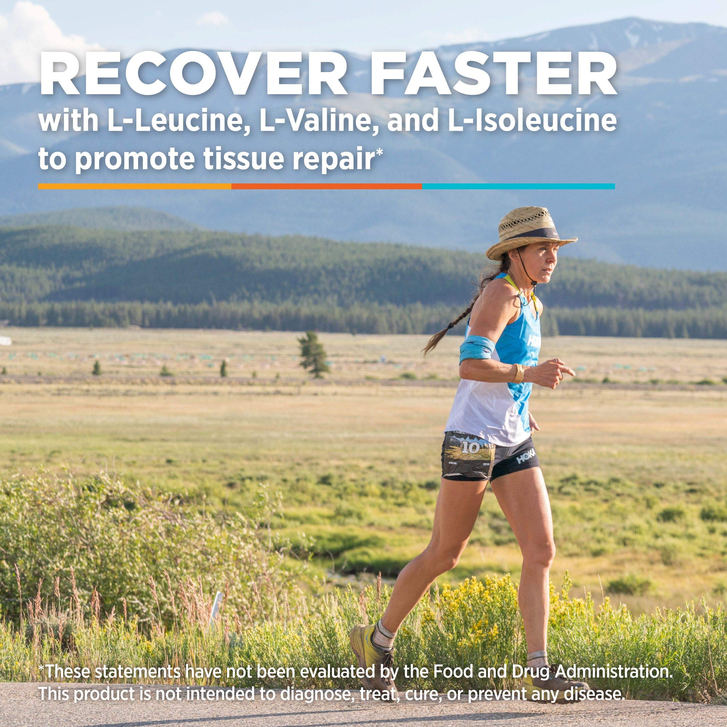 GU Energy Roctane Ultra Endurance Branch Chain Amino Acid and Vitamin B Exercise Recovery Capsules,Informed Choice, Energy for Before, During or After Any Workout, 60-Count Bottle