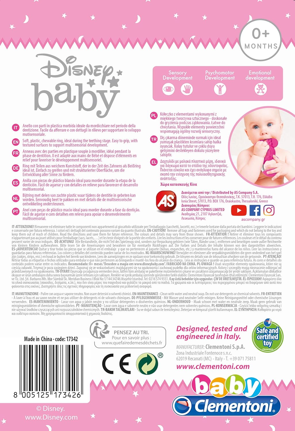Disney Baby Minnie Teether, pink - Image 4