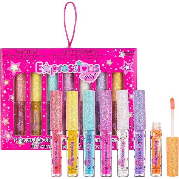 M&U Lipgloss-Set Mit Tragetasche – 12 Verschiedene Geschmacksrichtungen, Feuchtigkeitsspendend