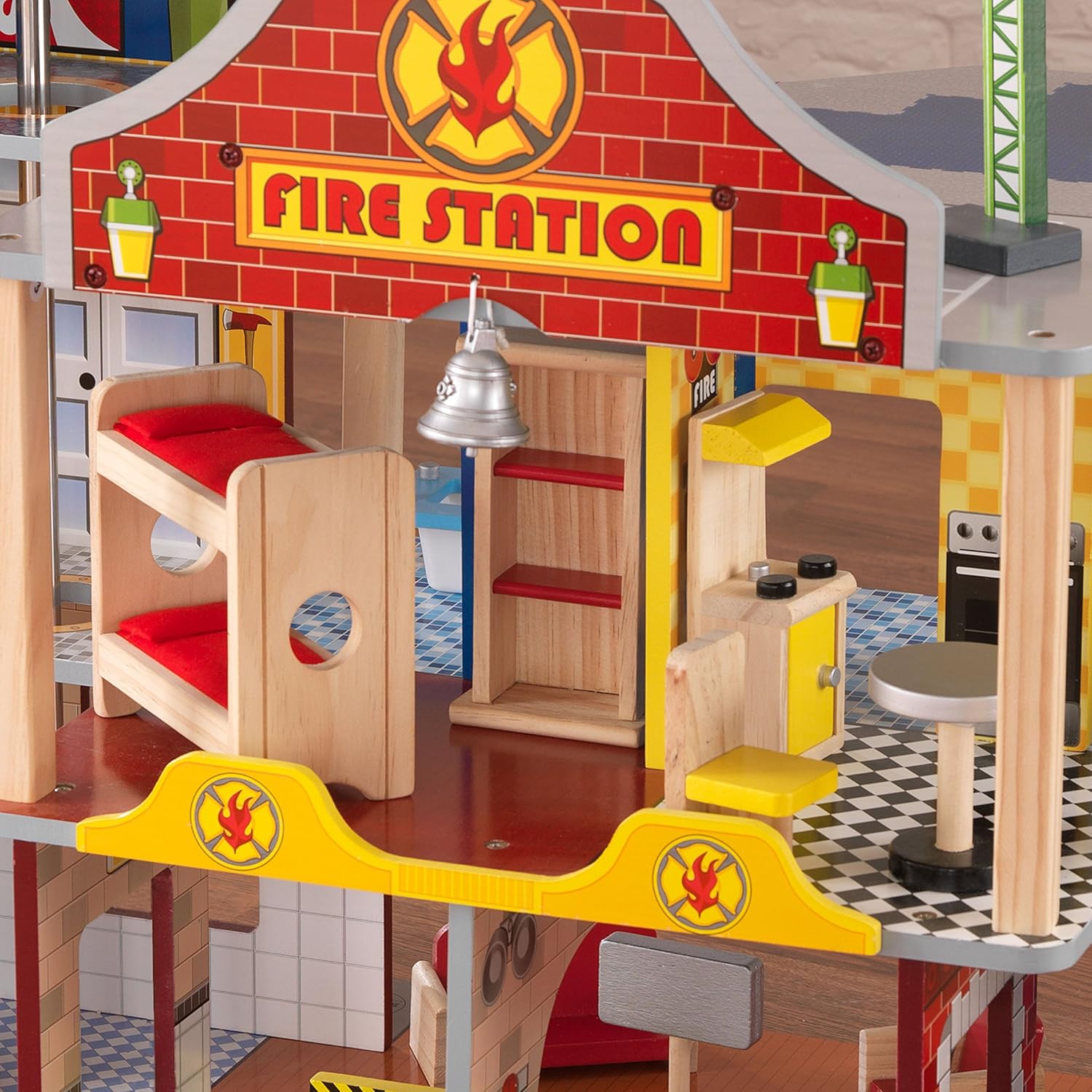 kidkraft firehouse police station