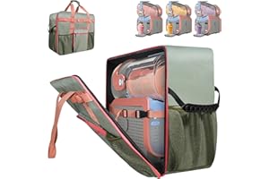 Carrying Bag for Ninja SLUSHi Max XXL - Easy Access Front Panel, Multiple Pockets for Ninja Slushie Machine Accessories FS605