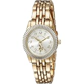 Accutime U.S. Polo Assn. Women's Gold Bracelet Watch with Analog Quarts Display (Model: USC40098)