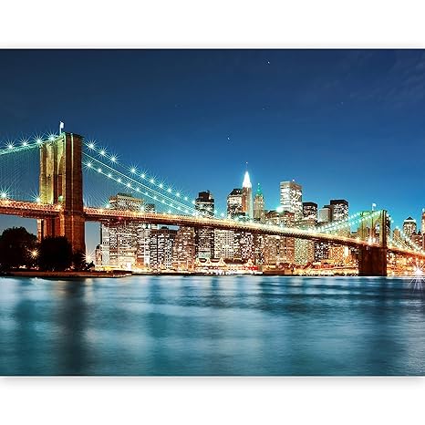 murando - Fototapete 350x270 cm - Vlies Tapete - Moderne Wanddeko - Design Tapete - Wandtapete - Wand Dekoration - New York 1