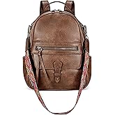 UTO Mini Backpack for Women Ladies Shoulder Backpack Fashion Handbag Convertible Shoulder Bag Purse