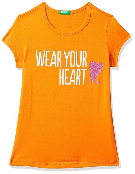 Baby Girls Plain Regular fit T-Shirt