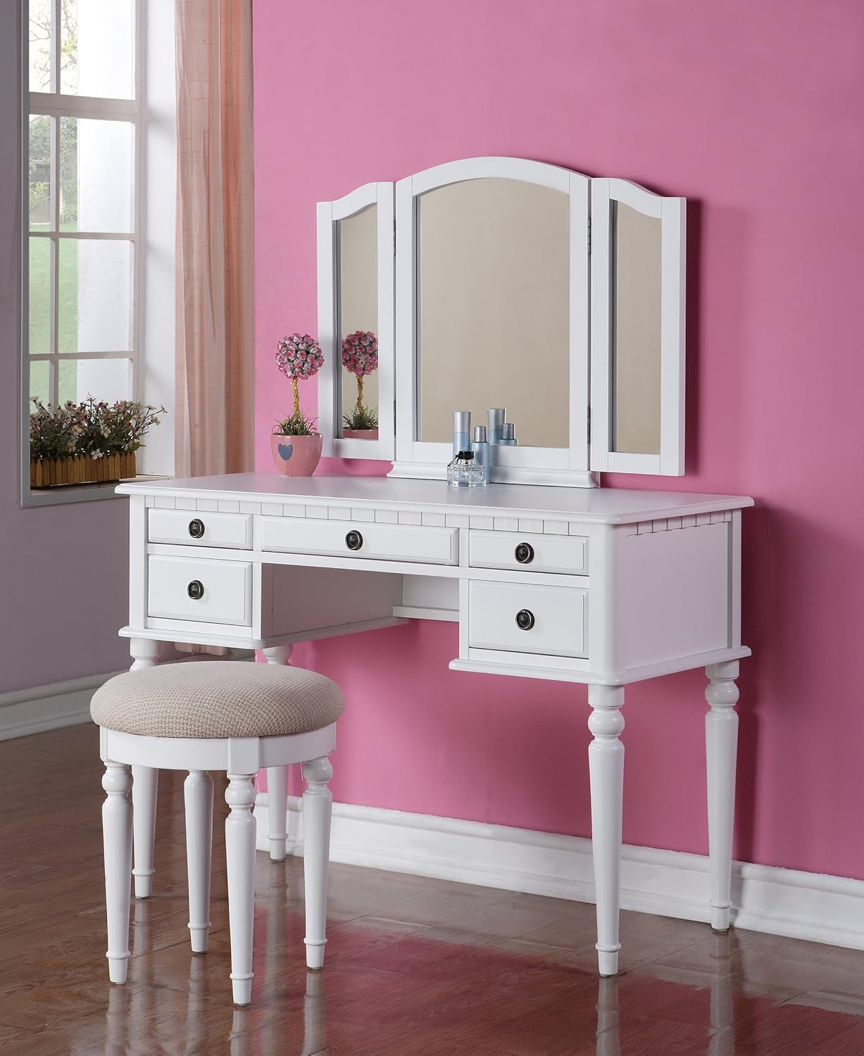 Amazon.com: BOBKONA St. Croix Collection Vanity Set with Stool ... Amazon.com: BOBKONA St. Croix Collection Vanity Set with Stool, White: Kitchen & Dining Amazon.com: BOBKONA St. Croix Collection Vanity Set with Stool ... Amazon.com: BOBKONA St. Croix Collection Vanity Set with Stool, White: Kitchen & Dining
