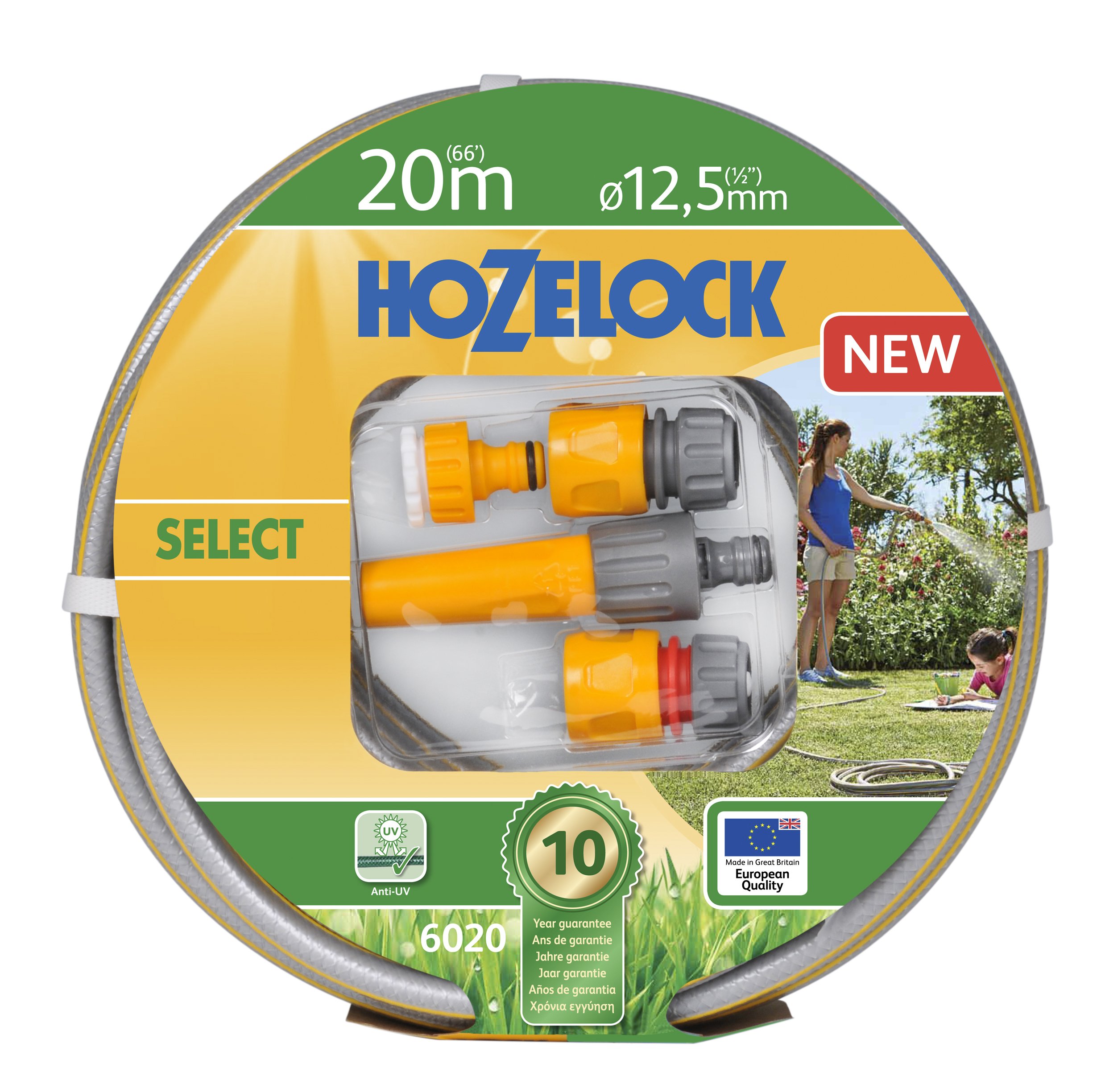Hozelock Tricoflex Water Hoses Select Hose Set Grey