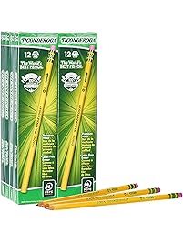 Dixon Ticonderoga Wood-Cased #2 HB Pencils, Box of 96, Yellow (13872)