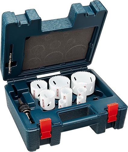 Bosch Hb19el 19 Electricien Scie Cloche Bi Metal Ensemble Amazon Fr Bricolage