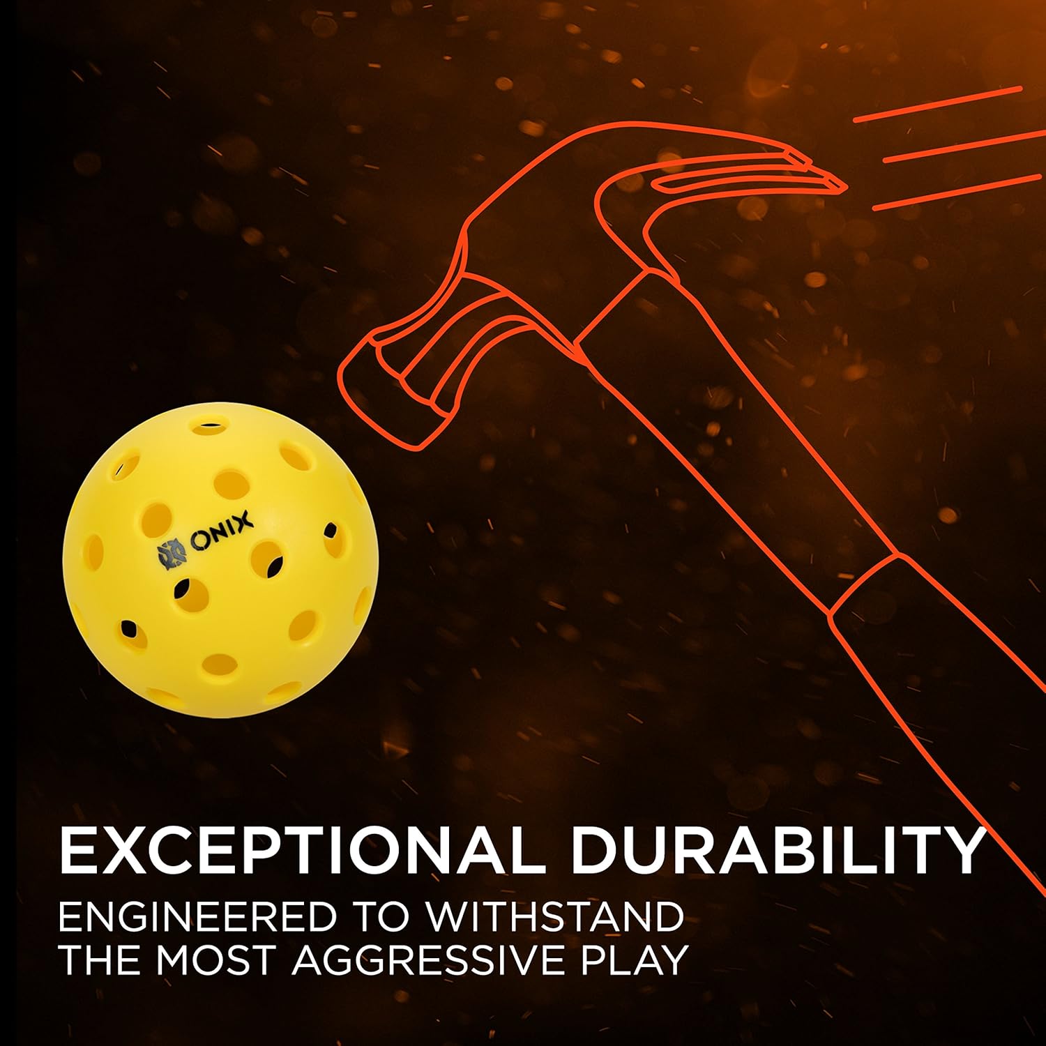 Onix Pure 2 Outdoor Pickleball Balls Specifically Designed and Optimized for Pickleball : Sports & Outdoors