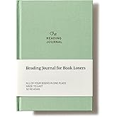 Kunitsa Co. The Reading Journal - 52 Reviews, Book Journal for Book Lovers and Readers, Review and Track Your Reading, Green