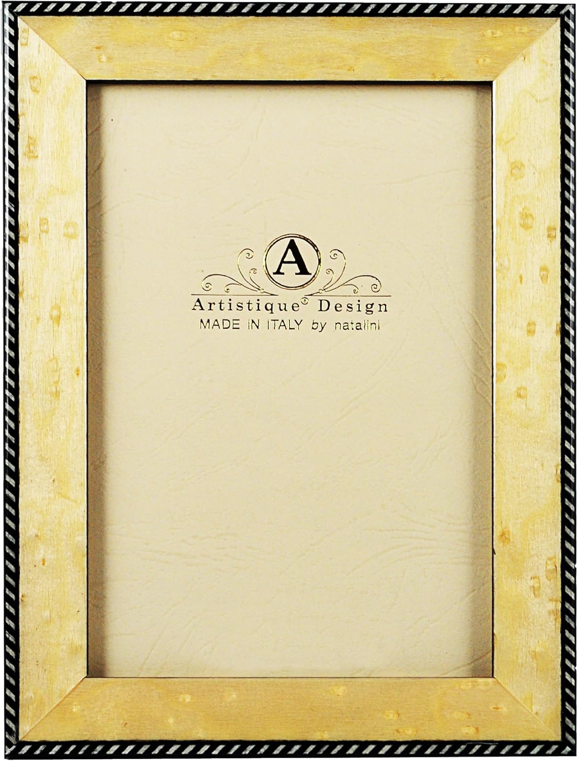 Natalini Hand Made in Italy Wood Marquetry Photo Picture Frame 8x10