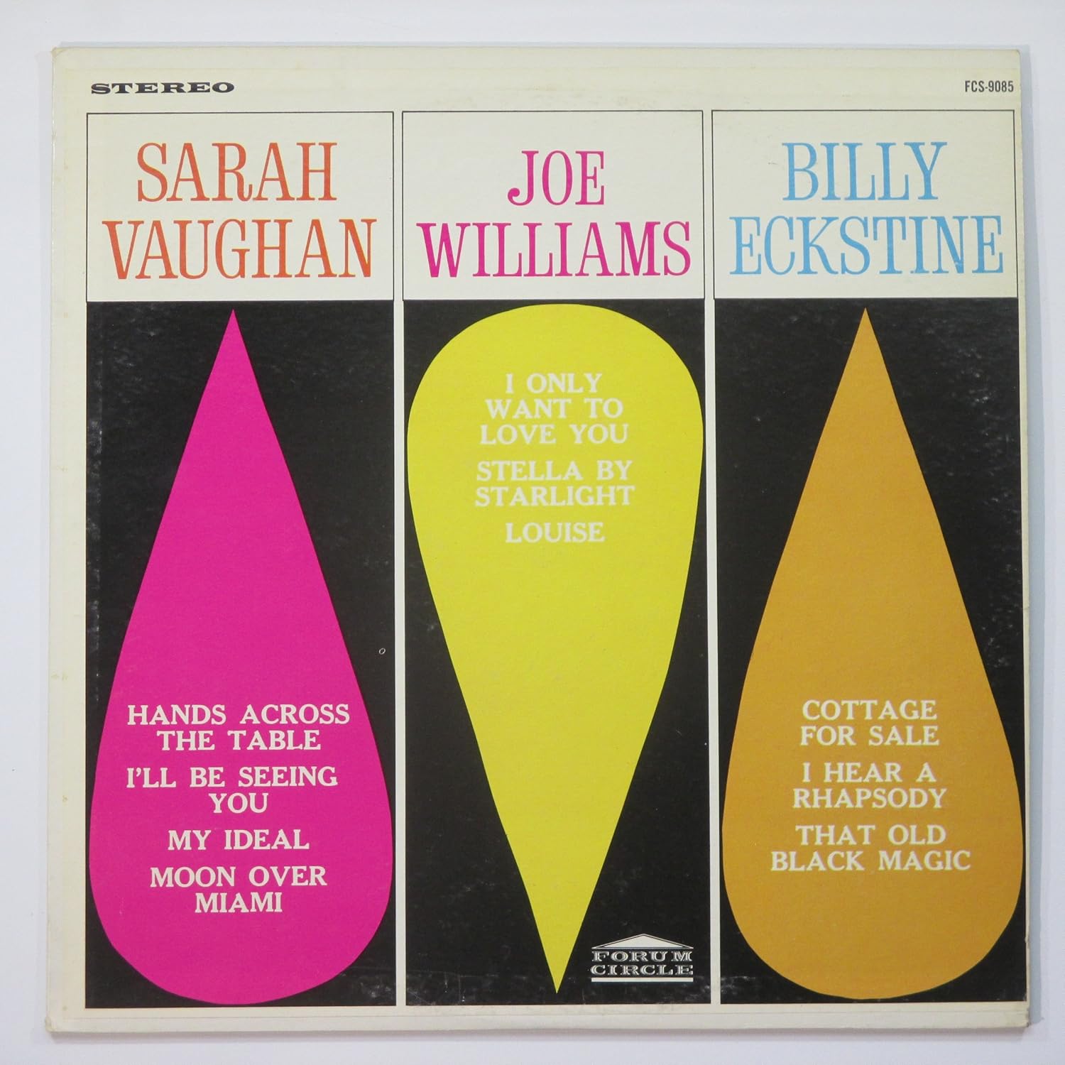 Joe Williams Billy Eckstine Sarah Vaughan Sarah Vaughan Joe