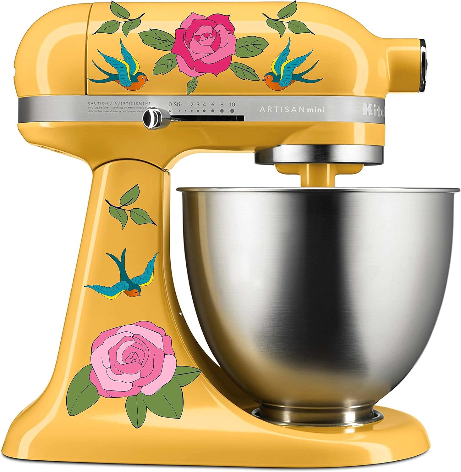 Tattoo Roses Mixer Decal Set (Print)