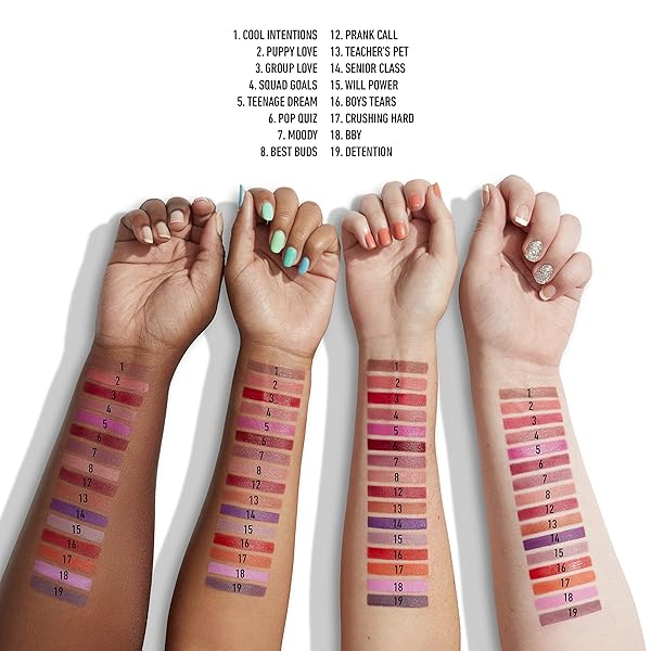 NYX PROFESSIONAL MAKEUP POWDER PUFF LIPPIE LIP CREAM, LIQUID LIPSTICK – SQUAD GOALS (TEA ROSE PINK)