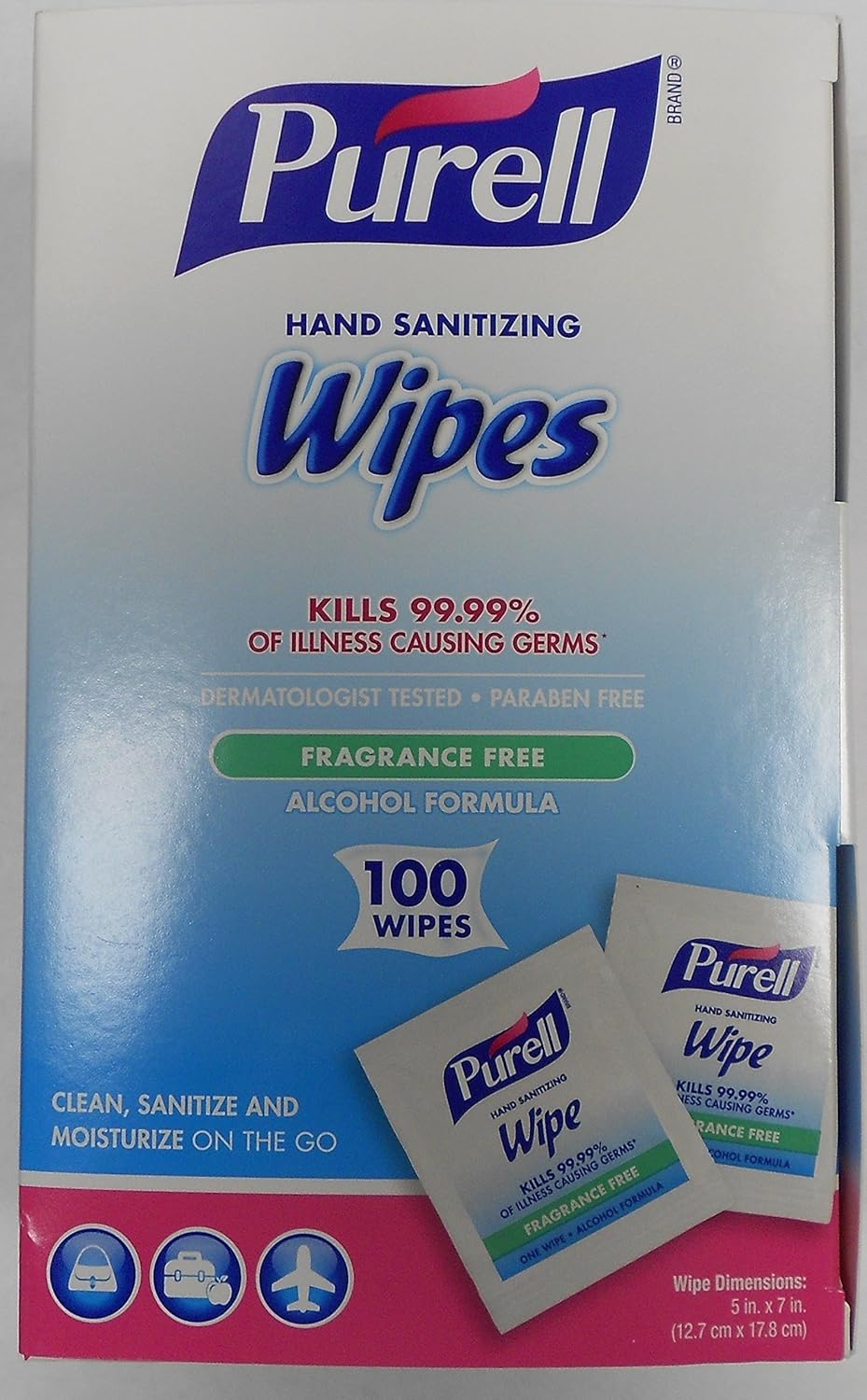 Purell GOJ902210 902210 Sanitizing Hand Wipes Individually Wrapped Box of 100 eBay