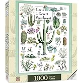 MasterPieces 1000 Piece Jigsaw Puzzle for Adults, Family, Or Youth - Cacti of The Desert Southwest - 19.25"x26.75"