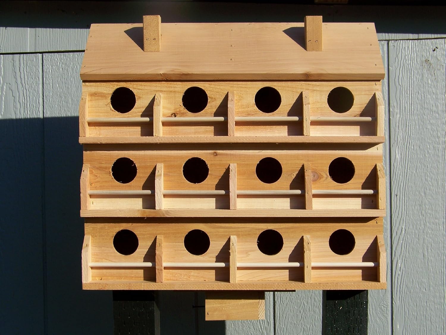 Purple Martin Deluxe Birdhouse with 12 Seperate