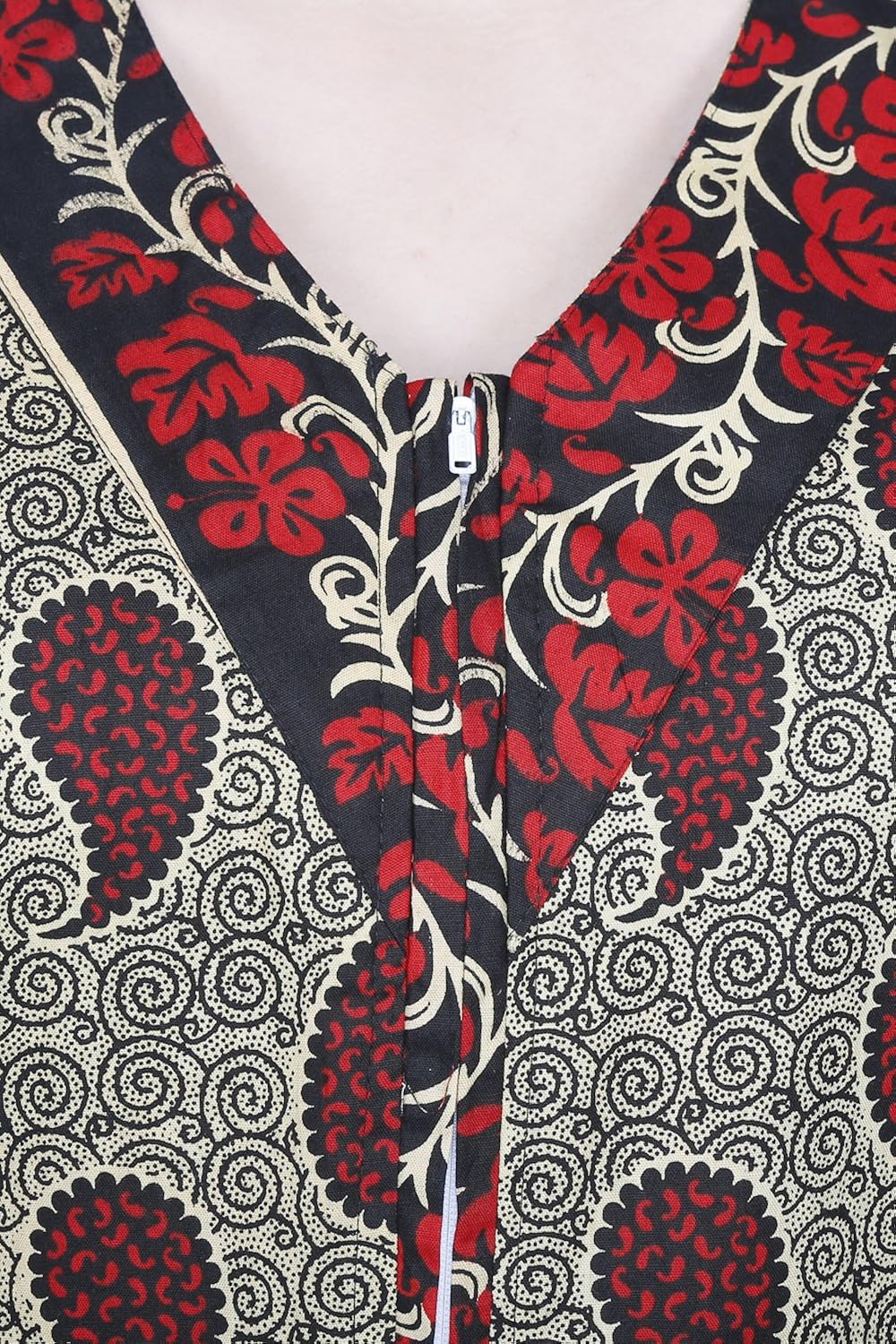 secret wish women's cotton nighty, nightdress (free size)