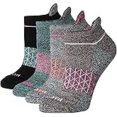 Hanes Women's Cushioned No Show Tab Socks (4-Pairs)