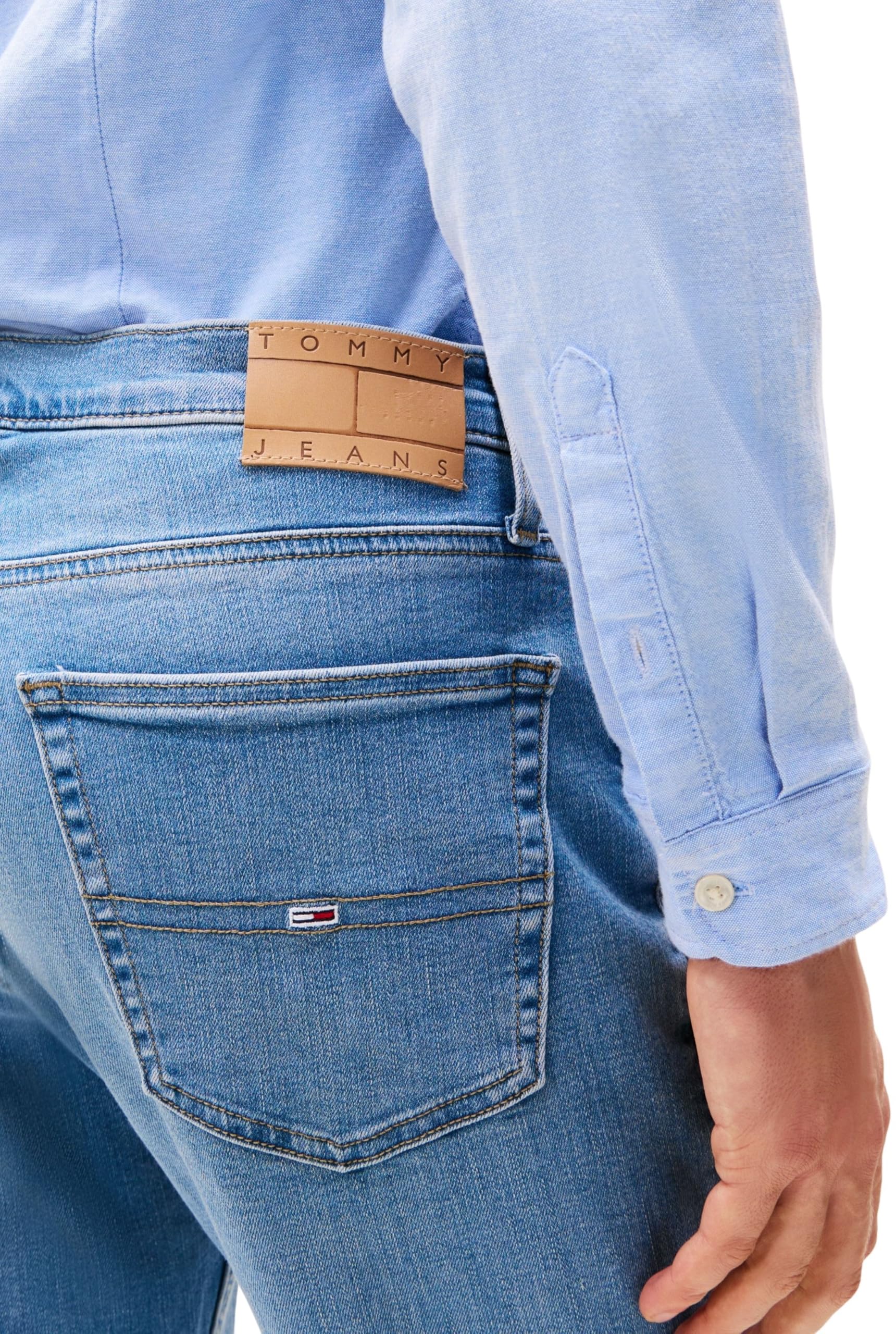 Tommy Jeans Ryan Slim STR Ch0237 Gerade, Herren, Denim (Denim Medium), 28W / 34L 2