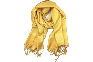 Plum Feathers Two Tone Vintage Paisley Pattern Pashmina Scarf